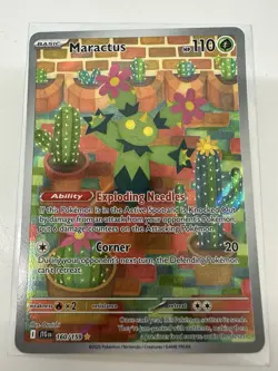 Maractus 160/159 Journey Together Pokemon Scarlet Violet Illustration Rare - Image 1