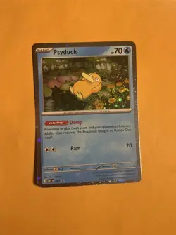 Pokemon TCG Psyduck MEP 007 Mega Evolution Blister Promo - Image 1