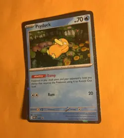Pokemon TCG Psyduck MEP 007 Mega Evolution Blister Promo - Image 3