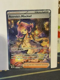 Acerola’s Mischief SIR 183/132 Pokemon Mega Evolution English - Image 1