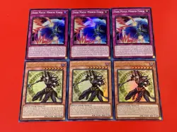 3x Dark Magician The Magician Of Black Magic 3x Dark Magic Mirror Force | YuGiOh - Image 1
