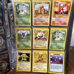 Pokemon Bulk Wotc 63 Card Vintage Lot 1st Edition Rare Holo Shadowless HP/DMG - Image 3