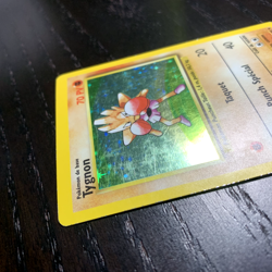 Tygnon 7/102 Pokemon Set De Base 2 Holo Rare Card FRENCH MP/HP - Image 4