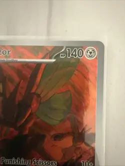 Pokemon Card TCG - Scizor 205/197 Illustration Rare Obsidian Flames Near Mint - Image 3
