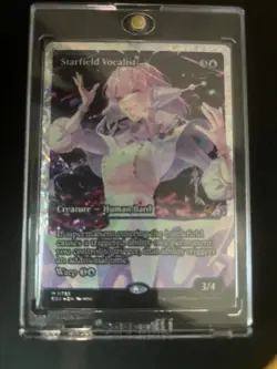 Starfield Vocalist (Showcase) (Fracture Foil) Edge of Eternities Foil - Image 1