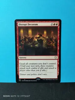 Disrupt Decorum / Verstoss gegen die Etikette - MTG Magic - Image 1