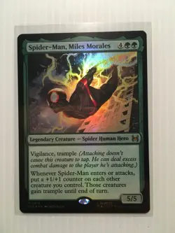 MTG Spider-Man, Miles Morales #18 Marvel’s Spider-Man: Eternal Legal (SPE) FOIL - Image 4