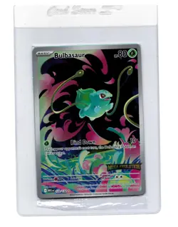 Pokemon Bulbasaur 133/132 English Mega Evolution Stamped Promo SEALED - Image 1