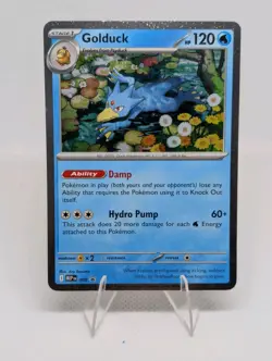 Pokemon TCG Golduck Black Star Promo 008 Mega Evolution - Image 1