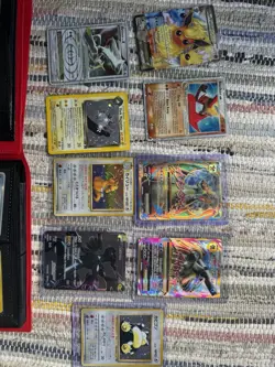 Pokemon Vintage Collection Shiny Holo Gold Star M Charizard Ex Full Art NO PSA - Image 2