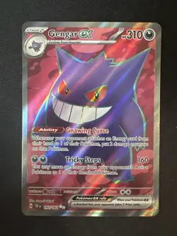 Pokemon Gengar EX Holo Full Art Temporal Forces 193/162SV05 - Image 1