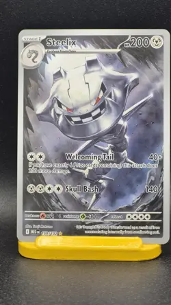 Steelix Illustration Rare 150/132 Near Mint Mega Evolution Pokemon TCG English - Image 1