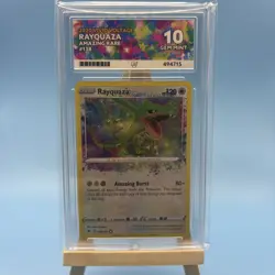 Pokemon TCG Rayquaza Vivid Voltage 138/185 Holo Amazing Rare ACE 10 - Image 1