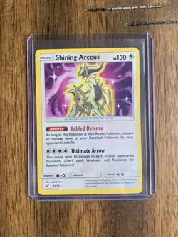 Pokemon TCG Shining Arceus Shining Legends 57/73 Reverse Holo Rare Near Mint - Image 1