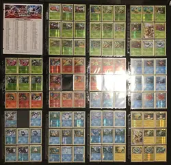 Pokemon XY Sets Full Binder : Ancient Or, Breakpo, Breakth, Fates Collide - Image 3