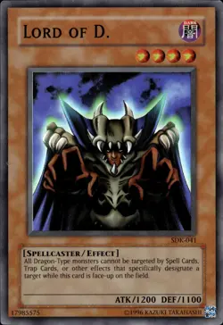 Lord Of D. - Super Rare SDK-041 - LP - YuGiOh - Image 1