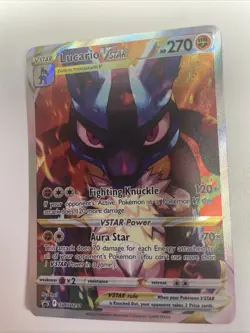 SWSH: Sword & Shield Promo Cards #SWSH291 Lucario VSTAR Promo NM Free Shipping - Image 1