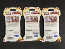 Pokemon Cards x3 Lost Origin Sealed Blister Booster Pack Swsh Giratina - Image 2