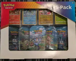 Pokemon TCG Sinnoh Stars 5-Pack Set [5 Mini Tins + 4 Promo Cards] 820650100642 - Image 1