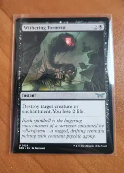 Magic MTG Withering Torment DSK 0124 Regular Uncommon - NM condition - Image 1