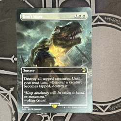 Don't Move (Borderless) - Universes Beyond: Jurassic World Collection (REX) - Image 1