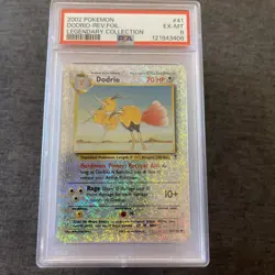 2002 Pokemon Legendary Collection 41/110 Dodrio Reverse Holo EX-MT PSA 6 - Image 1