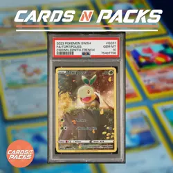 Carte Pokemon Tortipouss GG31/GG70 EB12.5 Zenith Supreme PSA 10 GEM MINT 🇫🇷 - Image 1
