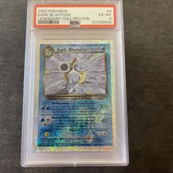 Pokemon TCG Dark Blastoise Holo Rare PSA 6 EX-MT 2002 Legendary Collection 4 - Image 1