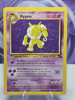Hypno 23/62 Fossil Regular Pokemon LP - Image 1