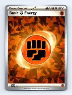 #14 2023 Scarlet and Violet Energy CRACKED ICE Basic Fighting Energy - Image 1