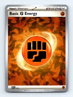 #14 2023 Scarlet and Violet Energy CRACKED ICE * Basic Fighting Energy - Image 1