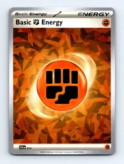 #14 2023 Scarlet and Violet Energy CRACKED ICE Basic Fighting Energy - Image 1