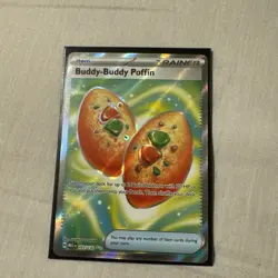 Pokemon TCG: Mega Evolution - Buddy-Buddy Poffin (167/132) Full Art Holo Rare - Image 1