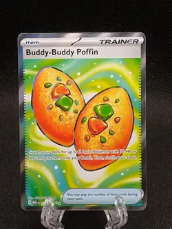 Pokemon TCG Mega Evolution Buddy-Buddy Poffin 167/132 NM - Image 2