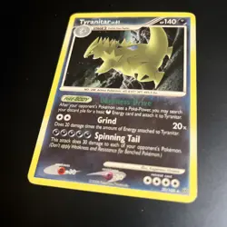 Tyranitar 30/100 Pokemon D&P Stormfront Theme Deck Exclusive Cosmos Holo MP (F1) - Image 2