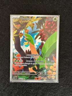 TROPIUS 195/193 EVOLUZIONI A PALDEA PAL CARTA POKEMON ITA RARA MINT - Image 1