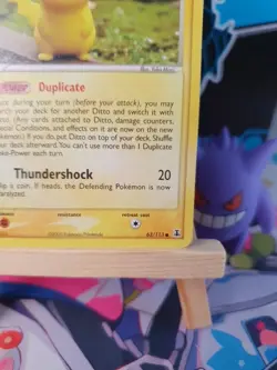 Ditto Pikachu 63/113 - EX Delta Species - Pokemon - Yuka Morii - LP/MP - Image 5