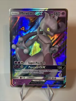 Pokemon TCG Mewtwo GX - (Mewtwo Stamped) 031/068 Battle Academy Holo LP - Image 1