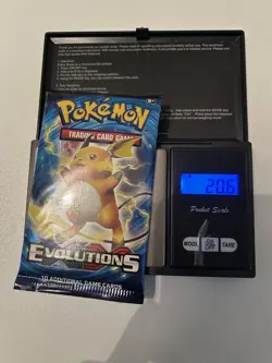Pokemon XY Evolutions Heavy Booster Pack 20.6g Brand New & SEALED - Image 1