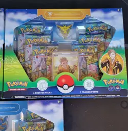Pokemon Go- Sealed- Special Collection Box Set of 3 Team Valor, Mystic, Instinct - Image 3
