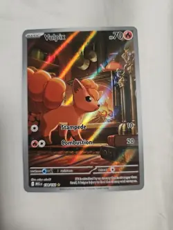 2025 Pokemon Mega Evolution Vulpix #138 Near Mint - Image 1