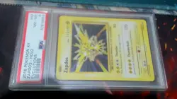 Pokemon PSA 8 ZAPDOS 42/108 - 2016 XY EVOLUTIONS SET HOLO - NM/MINT - Image 1