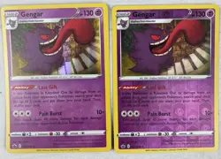 Gengar 057/198 Holo & Reverse Holo Rare Pokemon TCG Chilling Reign Set NM - Image 1