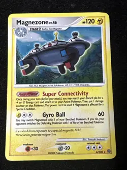 Pokemon TCG Magnezone 6/100 Holo Rare Stormfront 2008 - Image 1