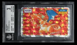 1996 Pokemon Topsun Charizard BGS 3 Japanese #6 Holo - Image 1