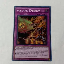 Yugioh! Volcanic Emission - LD10-EN023 - Super Rare - 1st Edition Near Mint, Eng - Image 1