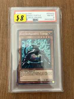 🔥 SECRET RARE Yugioh Electromagnetic Turtle YGLD-ENA00 - Image 1