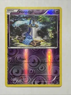 Honedge 60/122 XY Breakpoint Ultra Rare Reverse Holo Pokemon Card - Image 2