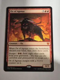 Ox of Agonas. Mythic NEC MTG Card. - Image 1