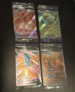 Pokemon TCG Charizard Mimikyu Eevee Sealed Promo Card Lot! NM +sprigatito! - Image 1